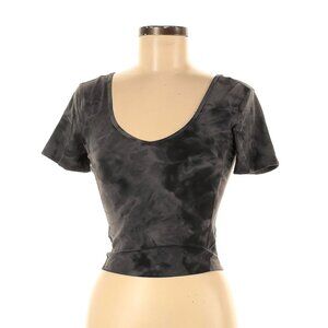 Lululemon Align Short Sleeve T-Shirt Acid Wash Gray Size 6